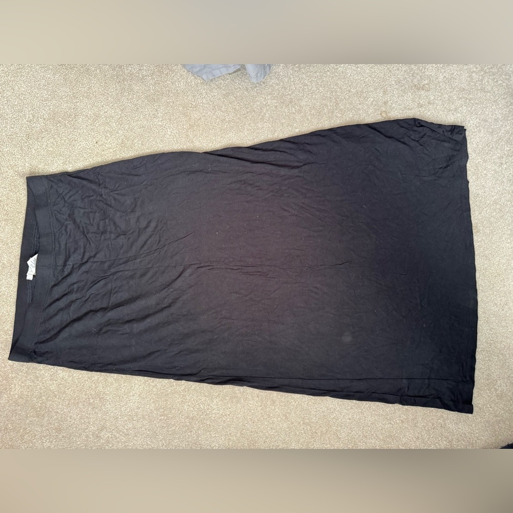 Garage Black Maxi Skirt